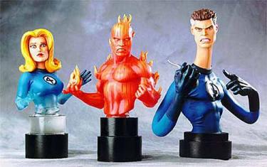 Bowen Designs Fantastic Four Triple Pack Mini Busts